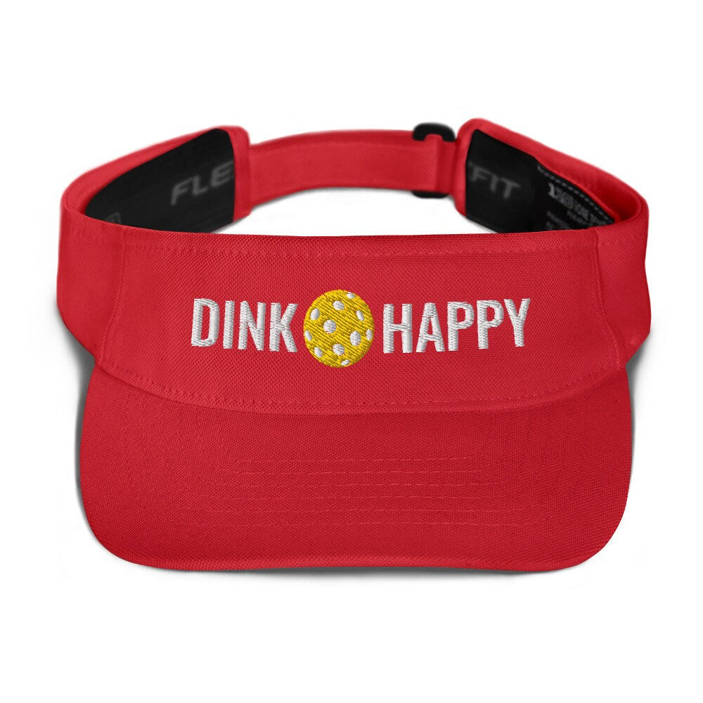 Pickleball Visor, Pickleball Hats, Dink Happy Visor, Pickleball Gifts, Pickleball Gifts for Him- Her, Mothers Day Gifts, Grandma Gifts