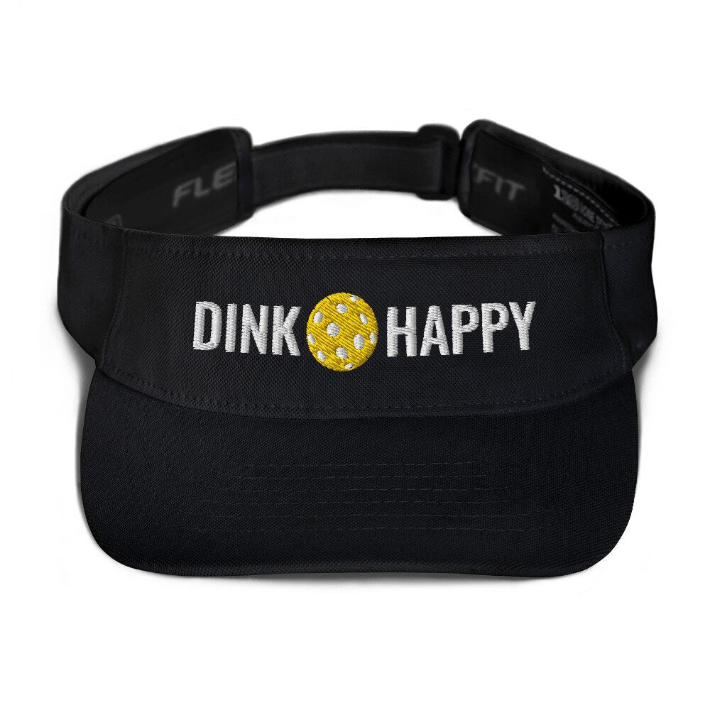 Pickleball Visor, Pickleball Hats, Dink Happy Visor, Pickleball Gifts, Pickleball Gifts for Him- Her, Mothers Day Gifts, Grandma Gifts