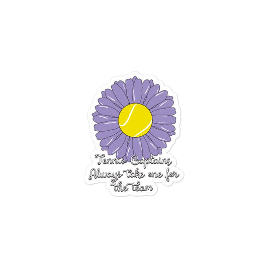 Stickers, Tennis Sticker, Flower Sticker, Sports Sticker, Tennis Gifts, Tennis Gift for Her, Sports Decals, Tennis Decal, Flower Decal