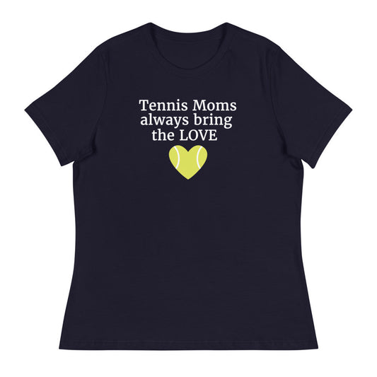 Tennis T-Shirt, Tennis Mom Gift, Tennis Tee for Her, Sports Mom Shirt, Love Tennis Shirt, Mothers Day Gift, Tennis Gifts, Tennis Heart Tee