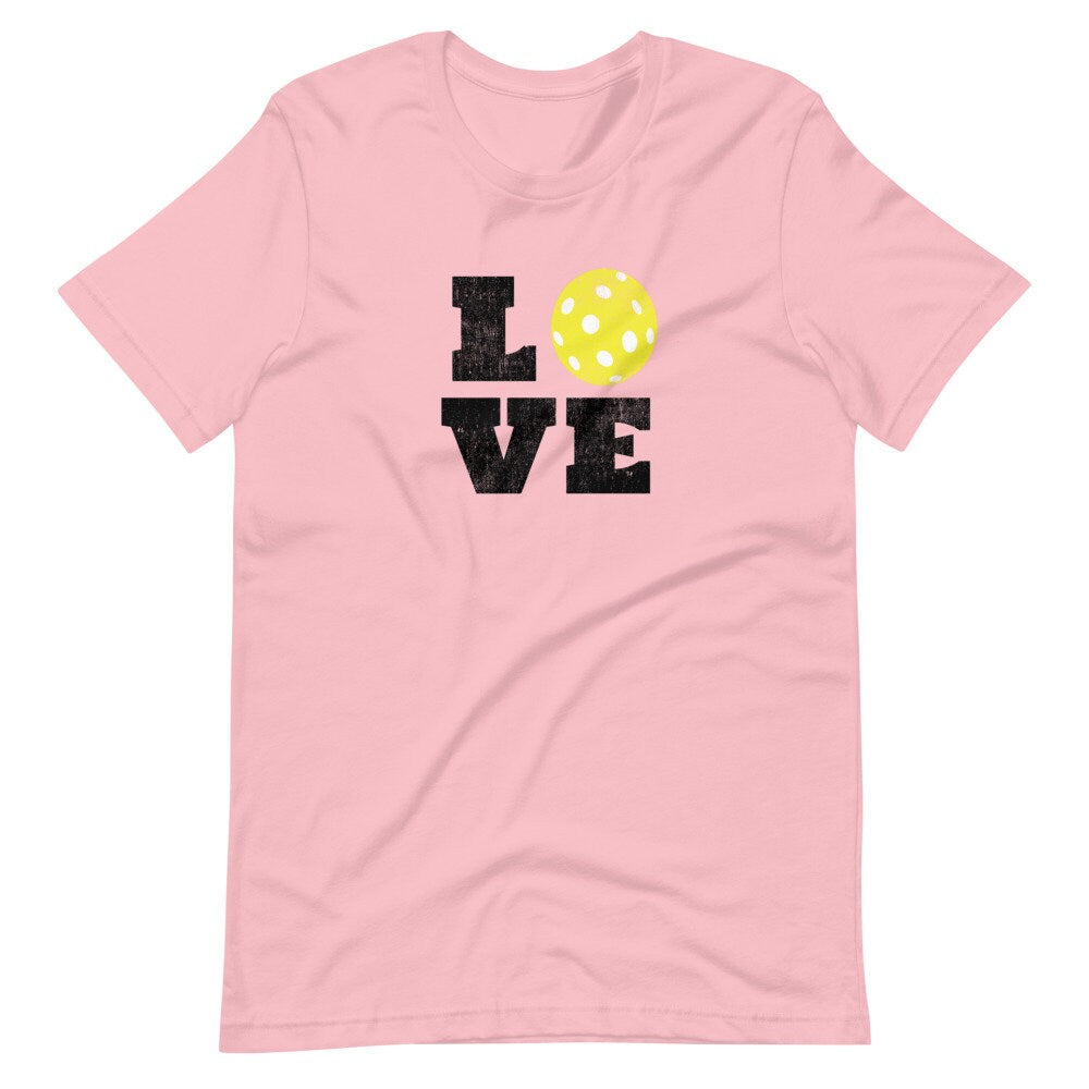 Love Pickleball T-Shirt, Pickleball Gifts, Pickleball Gifts for Her, Valentines Gift for Him, Pickleball Shirt, Sports Shirt, Sports Lover