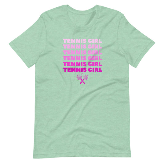 Tennis Shirt, Tennis Gifts for Her, Tennis Girl, Sports Shirt, Tennis Apparel, Tennis Gift for Teenager, Tennis Racquet Shirt