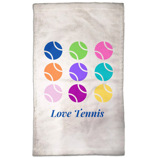 Tennis Towels, Sports Towels, Tennis Gifts, Love Tennis Gifts, Tennis Captain Gifts, Tennis Accessories