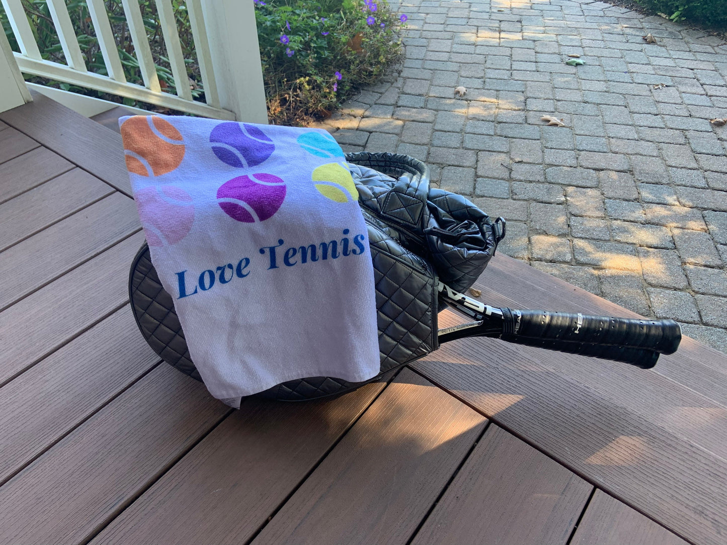 Tennis Towels, Sports Towels, Tennis Gifts, Love Tennis Gifts, Tennis Captain Gifts, Tennis Accessories